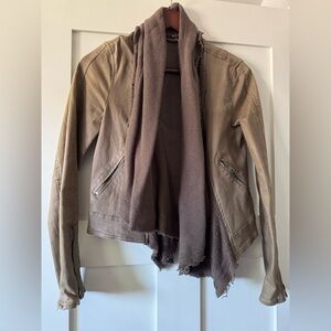 Free People Brown Utility Jacket